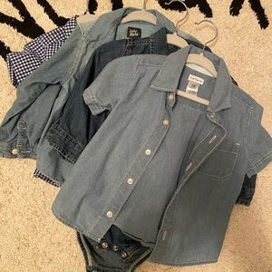 5 size 12-18 jean shirts